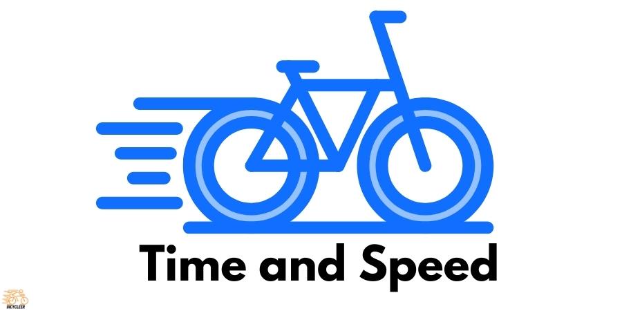 Bike Time and Speed is important for calculation