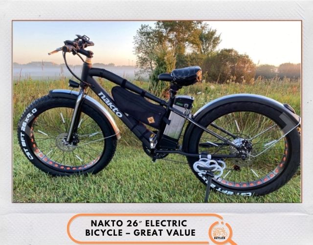 NAKTO 26″ Electric Bicycle – Great Value