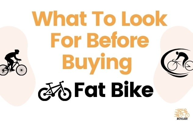 What To Look For Before Buying Fat Bike
