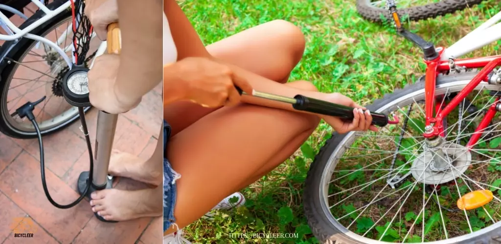 How To Pump Bike Tires With Hand Pump