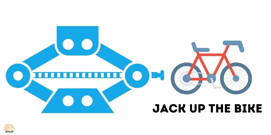Jack up the Bike