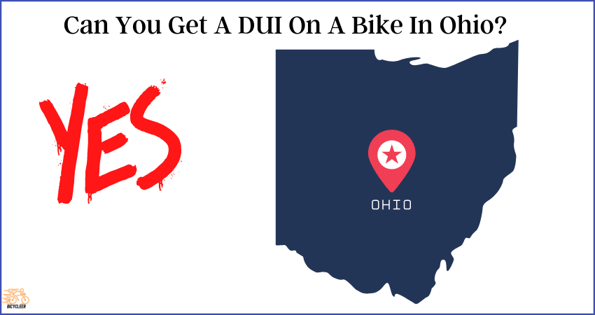can you get a DUI on a bike in Ohio?