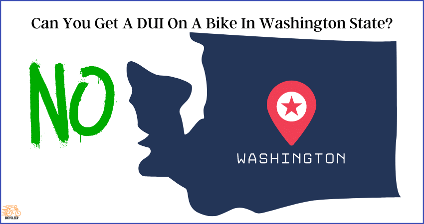 can you get a DUI on a bike in Washington state?