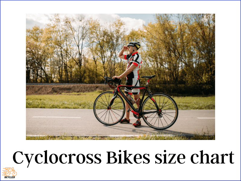 Cyclocross Bikes size chart