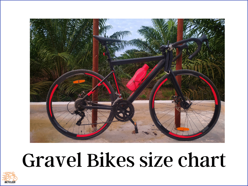 Gravel Bikes size chart