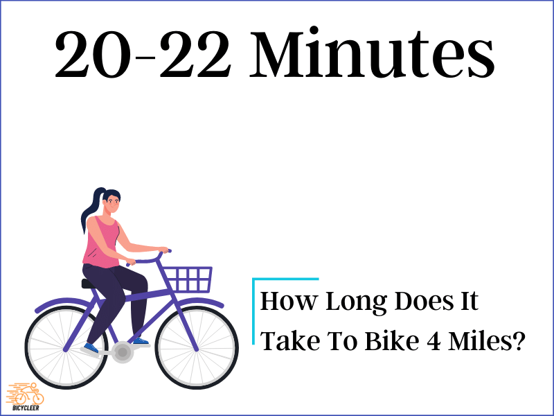 How Long Does It Take To Bike 4 Miles?