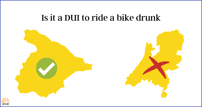 Is it a DUI to ride a bike drunk