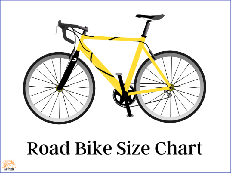Road Bike Size Chart | Bicycleer