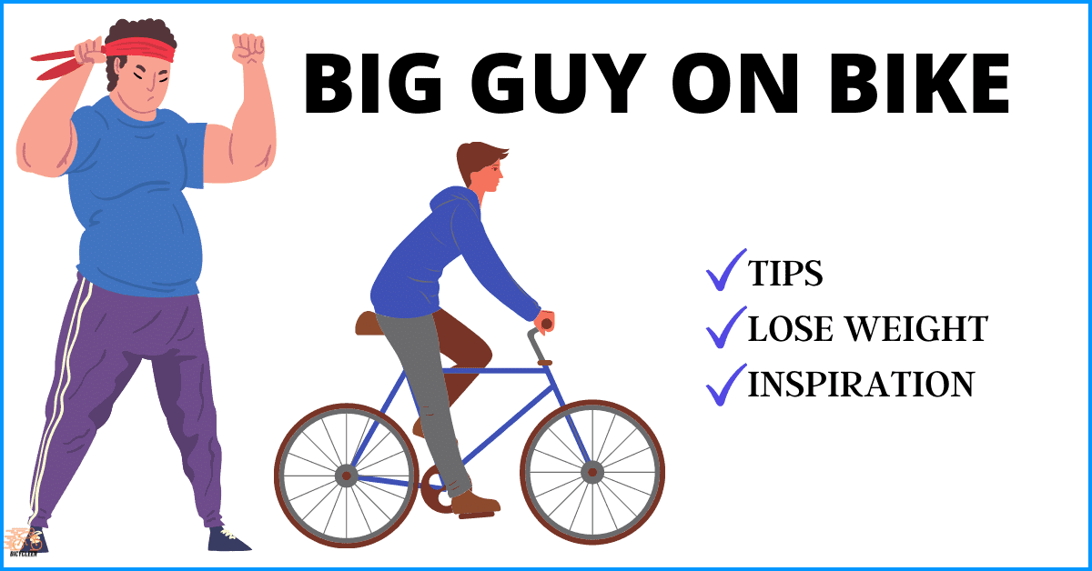 Big Guy On Bike 1