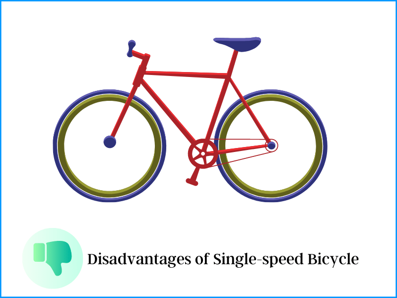 Disadvantages of Single-speed Bicycle