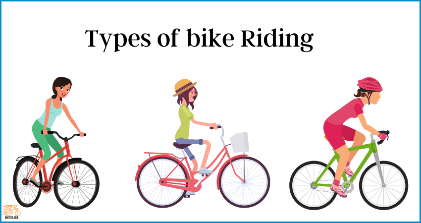 Types of bike Riding