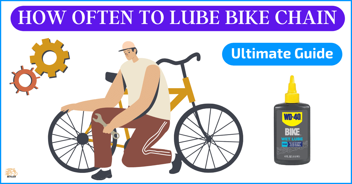 how often to lube bike chain