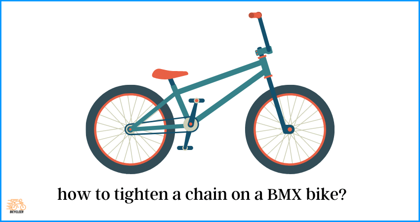 how to tighten a chain on a BMX bike