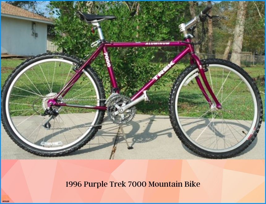 1996 Purple Trek 7000 Mountain Bike