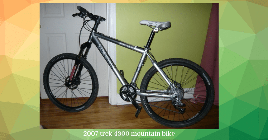 2007 trek 4300 mountain bike