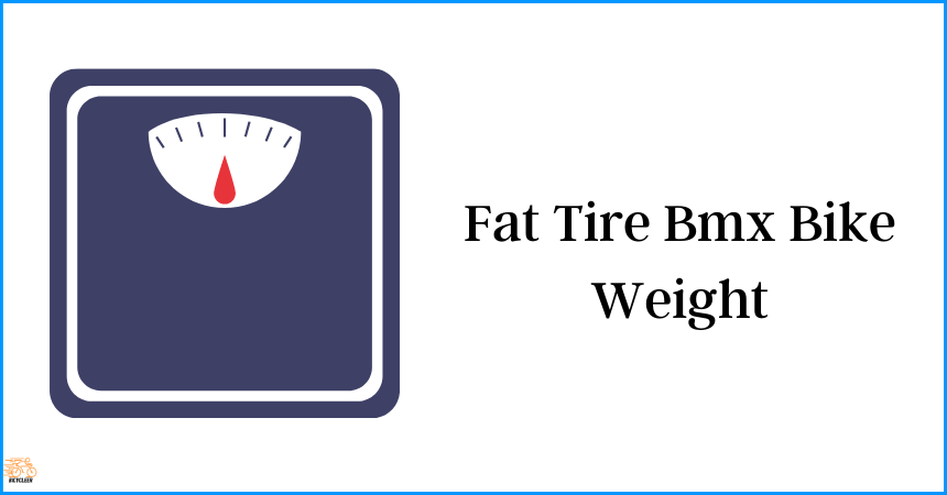 Fat Tire Bmx Bike Weight