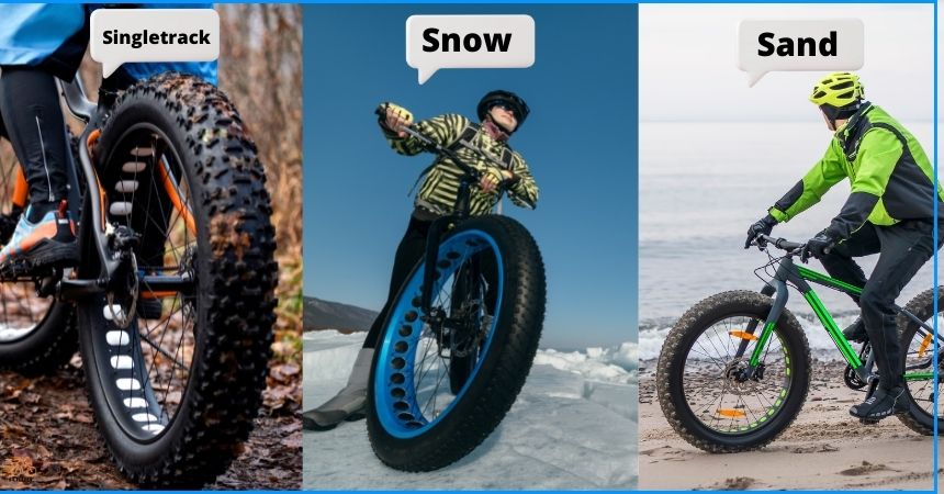 Types Of Trails For Fat Tire Bikes