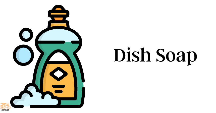 Mean for Bike Cleaning, Dish Soap Illustration