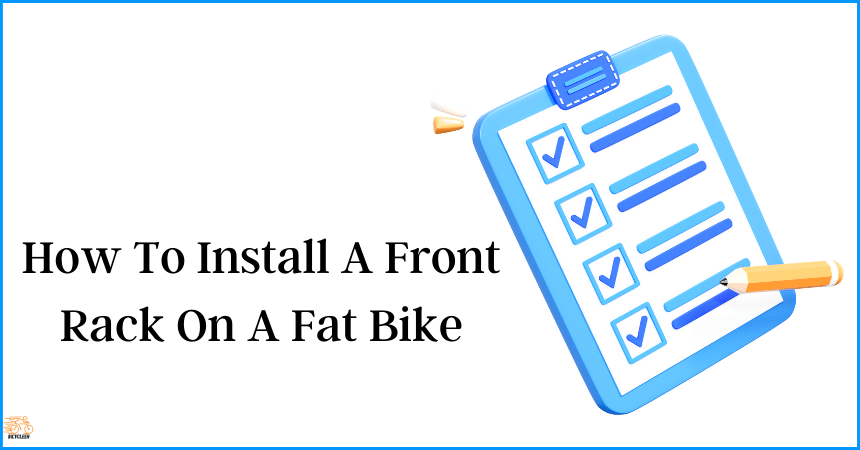How To Install A Front Rack On A Fat Bike