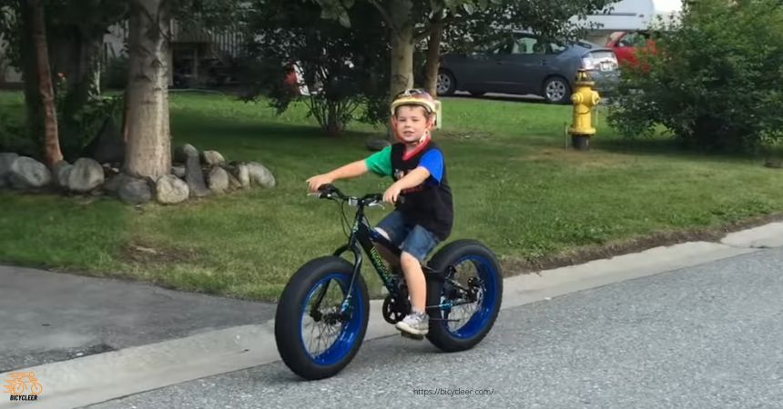 Kids' Ride a Fat Tire Bike