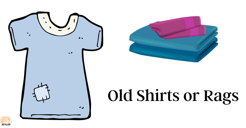 Image Indicate Old Shirts or Rags