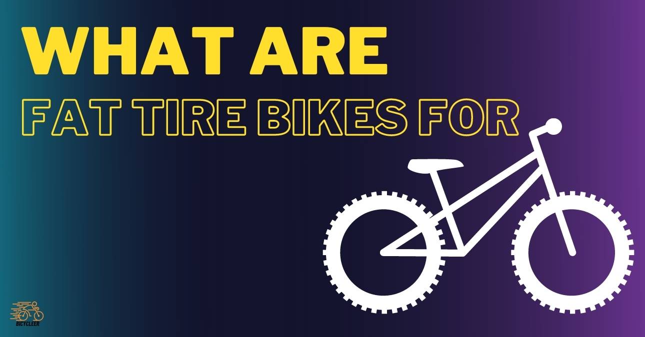 What Are Fat Tire Bikes For