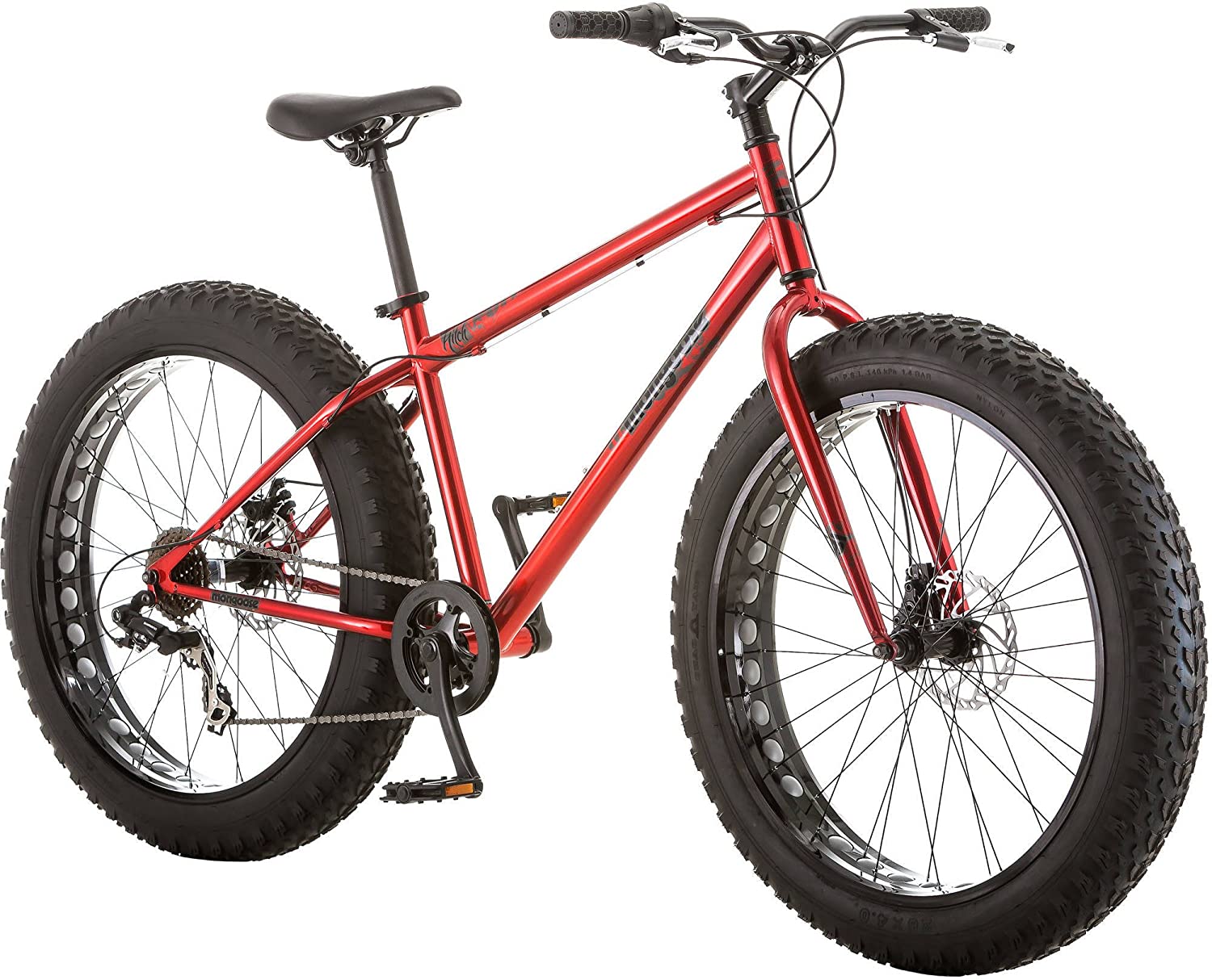 Mongoose Hitch Mens All-Terrain Fat Tire Mountain Bike